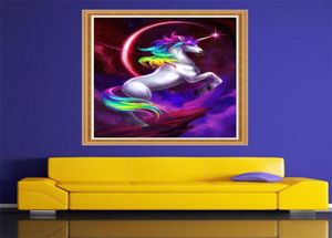 DIY 5D Partial Diamond Embroidery Dream Beast Diamond Målning Cross Stitch Kits Diamond Mosaic Home Decoration8005279