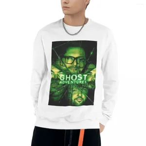 Hoodies masculinos aventuras fantasmas moletom anime roupas coreanas outono homem moletom feminino