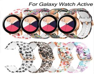 För Samsung Galaxy Watch Active 20mm Silicone Watchband Rem för Gear S2 Sport Ersättningsband för Samsung Galaxy Watch 42mm5731656