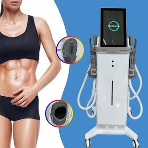 Onda elettromagnetica ad alta energia HI-EMT Body Sculpting Grasso Cellulite Brucia Dimagrimento 4 Maniglie Rassodante Muscolare Dispositivo di gestione EMS RF