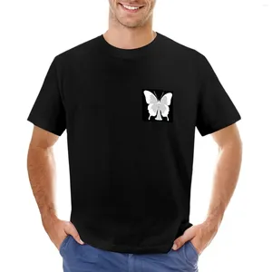 T-shirt z blachy męskiej sukienki motyl
