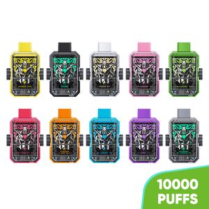 10K Pufffs Vaper Pure Taste 10K Puffs 14ML 5% Strength Vape Juice Rechargeable Disposable Electronic Cigarette 10 Flavors Available
