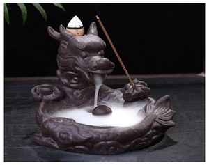 FBIL Dragon Cone Burner Purostki Purple Backflow Dragon Smoke Holder Quotquot Coffee 105 x 11 x 10cm6647873