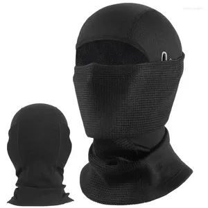 Cycling Caps Winter Fleece Hat Full Face Mask Unisex Windproof Sport Scarf Balaclavas Ski Bicycle Motorcycle Running Neck Warmer