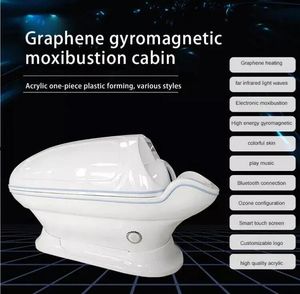 High quality Weight Loss Sauna Graphene Gyromagnetic spa hydrotherapy SPA capsule for skin care water steam massage sauna steam spa capsule