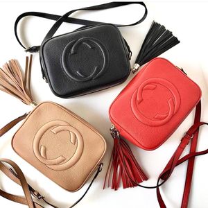 Damen Marmont Luxurys Umhängetasche, Designer-Tasche, Kamera, Soho, Disco-Tasche, Geldbörse und Handtasche, Leder-Tragetasche, modische Tasche, Mann, Reißverschluss, Quaste, sogar Clutch-Oberteil, Umhängetaschen