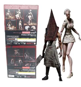 Figma Silent Hill Şekil 2 Kırmızı Pyramd Şey Kabarcık Head Nure SP061 Aksiyon Figürü Oyuncak Korku Cadılar Bayramı Hediyesi Q06212538163
