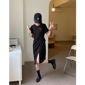 Womens Thermal Underwear Zero Pressure Lazy Skirt Thirteen Lines Design Sense Summer Split Dress Female Y4192 Drop Delivery Otp4Y