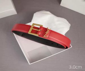 جلود أصلية 3 سم للرجال أحزمة المصممين الكلاسيكية أحزمة y weistband for mens Womens عالية الجودة 7395002