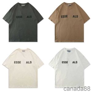 Mens Fashion Luxury t Shirt Ess Men Womens Letter Essentialshirts Tops Tees Tshirt Casual Loose Short Sleeve Classics Tee Tshirts Cotton Sports Tshirts 9n6 4B5M