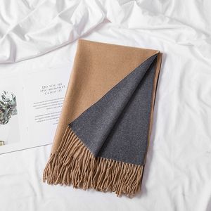 Designer Scarf For Women Cashmere Scarf Designers Shawl Classic Plaid fransad Scarf Winter Wool Fashion Men Warm Trendy Mixed Classic 2024