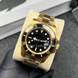w1_shop Мужские автоматические механические часы из керамики, 41 мм, полностью из нержавеющей стали, наручные часы для плавания, сапфировые светящиеся часы u Factory Montre de luxe 007