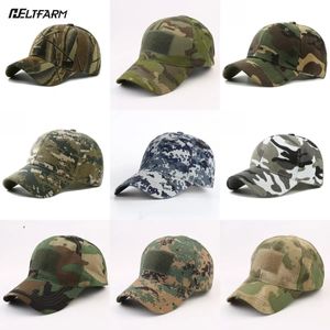 Adjustable Baseball Cap Tactical Summer Sunscreen Hat Camouflage Military Army Camo Airsoft Hunting Camping Hiking Fishing Caps 231229