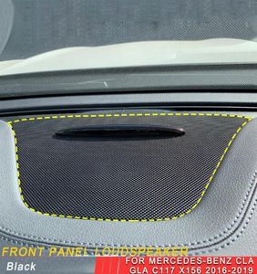 Per Mercedes-CLA GLA C117 X156 2016-2019 altoparlante per porta auto suono cromato pad altoparlante copertura cornice adesivo interno acce226e1705349