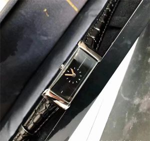 Женские высококачественные винтажные водонепроницаемые кварцевые часы с квадратным крокодиловым принтом, цельнометаллические 36 мм