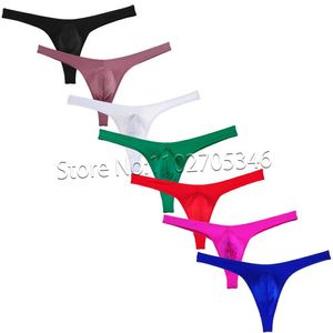 Mens Bikini Thong Underwear Sport Mini Pants G-String Spandex Pouch T-Back Sissy Panties Tanga