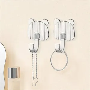 Hooks Storage Hook Sömlös och spårfri fashionabla badrumsdörr högt rankad universell super vidhäftning