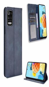 Für LG Wing K22 K42 Q52 Velvet K52 K62 K71 K92 Q92 5G Hüllen Magnetischer Buchständer Flip Card Schutzhülle PU Leder Cover1115415