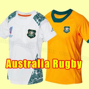 2023 2024 Australia Rugby Maglie casa lontano Kangaroos Wallaby Taglia S-5XL Pantaloni gilet National League 23 24 Coppa del Mondo di allenamento Sevens 4XL 5XL