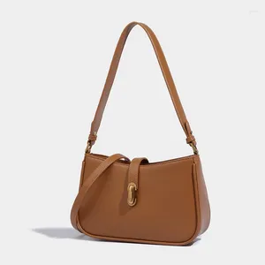 Sacos de noite bolsa de ombro para mulheres viajando axilas cor sólida versátil tote moda casual crossbody bolsa feminina