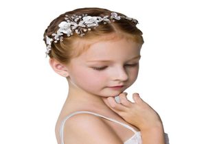 Saç Aksesuarları Sevimli Prenses Çiçek Kız Düğün Başlığı Çocuklar İçin Doğum Günü Partisi4446378