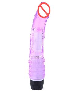 Giocattoli del sesso Massaggiatori Prodotti Super grande vibratore del dildo Shopping morbido gigante realistico pene falso vibratore del pene per le donne Vagina Adul3113339