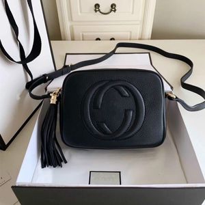 Het Luxurys designers Tassel handväskor väska kvinnor läder soho disco axelväska fransad messenger handväska designer crossbody väskor plånbok kväll väska