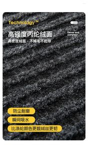 Carpets GY0194 Entrance Doormat Dust Removal Anti Slip Wipe Free Wash Resistant And Dirt Kitchen Carpet