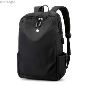 Borse da sera Zaino Zaino LL Borse da yoga Zaini da viaggio per laptop Borse sportive impermeabili per esterni Scuola per adolescenti Nero Grigio