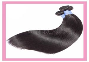 Malaysian 100 Human Hair Mink Hair Extensions Natural Color Straight Hair Bundles 830inch 3 Pieceslot Whole2679766