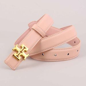 デザイナーTory Borch New両面カウハイドレディースベルトTB同じベルトデコレーションCintura Uomo Ceinture Luxe Belt 26