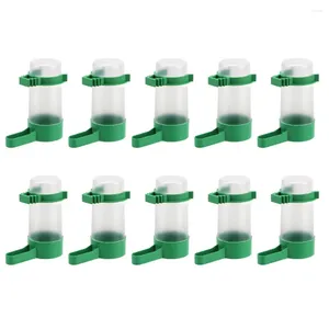 Other Bird Supplies 10 Pcs Pet Drinker Feeder Waterer Clip For Aviary Budgie Lovebird Equipment Drink Water Bottle