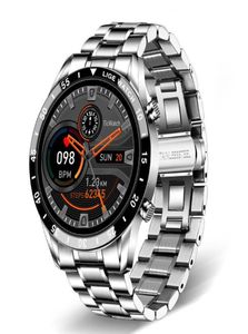LIGE 2021 Neue Männer Smart Uhr Bluetooth Anruf Uhr Wasserdichte Sport Fitness Smartwatch Für Android IOS Smart Uhr Männer Box17169032943535