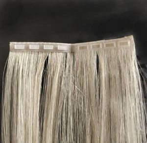 2019 New Product Invisible Skin Weft Fasten Tape In Hair Extension Easy To Wear No Doublesided Tape Double Drawn Clip Hair 14quo8316159