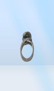Nowe produkty prawdziwy pierścień Treedimensional Uzachowanie Pierścień Snake Wysoka jakość 925 srebrnego Srebrnego Spersonalizowane zaopatrzenie w pierścień 2180345