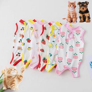 Dog Apparel Cat Recovery Pet Anti Bite Suit Sterilization Care Jumpsuit Wear Vest Weaning After Physiological