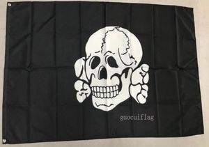 Good Flag Totenkopf Fahne Flags 3X5FT 100 PolyesterCanvas Head with Metal GrommetUsed Indoors or Outdoors4874572