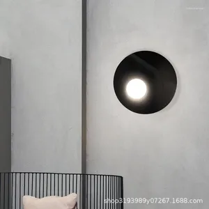 Lampade da parete Lanterna moderna a LED Applique Antler Sconce Deco Candela Lampada da lettura Puleggia in legno antico