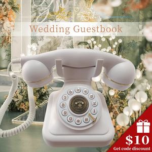 European Classic Message Blessing Phonograph Nostalgia Recording Message Telephone Wedding Prayer Audio Message Book 240102