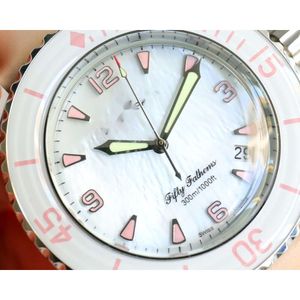 orologiai di design cinquanta orologi cinquanta fathom orologio 007 lunetta in ceramica 5A movimento meccanico di alta qualità data uhren cronografo super luminoso montre luxe 2MHY
