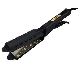 Professionellt hårstrånare Fourgear Ceramic Tourmaline Ionic Flat Iron Hair Starten för kvinnor Tourmaline Plancha de PE C3583047