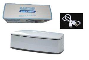 Nail Salon Ozone UV Sterlizer Lamp Tool Dubbel Desinfektion Dry Manicure Art Toolbox Generator 180S 99 9 Effektivitet Beauty Health1400953