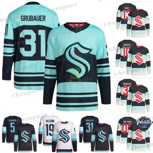 13 Brandon Tanev 2024 Winter Classic Hockey Jersey 10 Matty Beniers Philipp Grubauer Eberlejaden Schwartz Jared McCann Larsson Kailer Yamamoto Vince Dunn Jersys