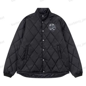 Designer Mens Chrome Winter Chromees Hearts Jacket ch långärmad vadd jacka Löst kappa män kvinna unisex stil förtjockad jacka ytterkläder lång ärm w4