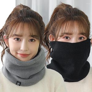 Шарфы осень-зима теплый шейный платок мягкий утолщенный шарф женский универсальный корейский Спорт на открытом воздухе для отдыха Велоспорт холодный чехол на шею
