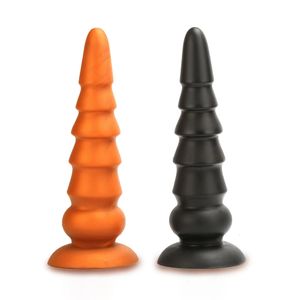 Riesige Analplug-Dildos aus flüssigem Silikon, Sexprodukt, großer Hintern, weicher Penisdilatator, stimulieren Vagina und Anus, Spielzeug für Dick 240102