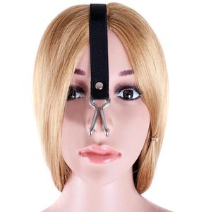 Elastyczne pasek srebrny produkt dorosły SM Bondage Rola Rola Force Rise Nose Hook Sex Toy dla par unisex2806132