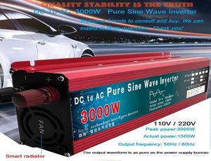 Saf Sine Dalga İnverter DC 12V24V - AC 110V220V 1000W 1600W 2000W 3000W Voltaj Transformatör Güç Dönüştürücü Güneş İnverter2247455