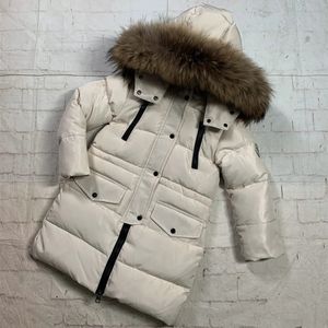 Czarna kurtka zimowa parka dla chłopców zimowy płaszcz w dół kurtki dla dzieci odzież śniegu noszenie dzieci odzież wierzcha chłopca z 231229