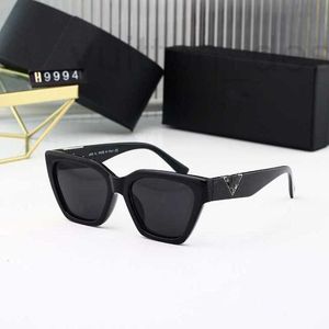 Sonnenbrille Designer Marke 2023 Neue Mode Box Straße Foto Gläser Übersee Frauen Gerade A8FK